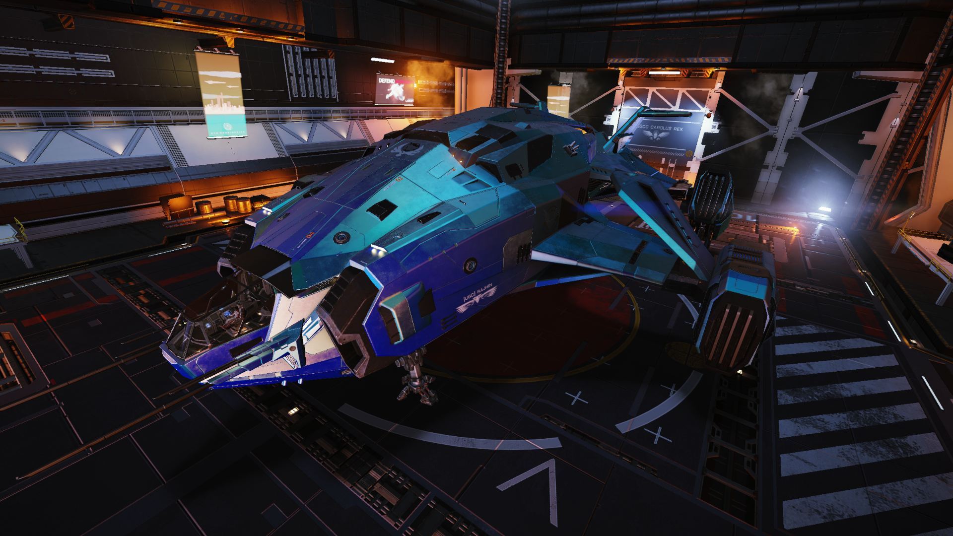 Azure Ship Paint