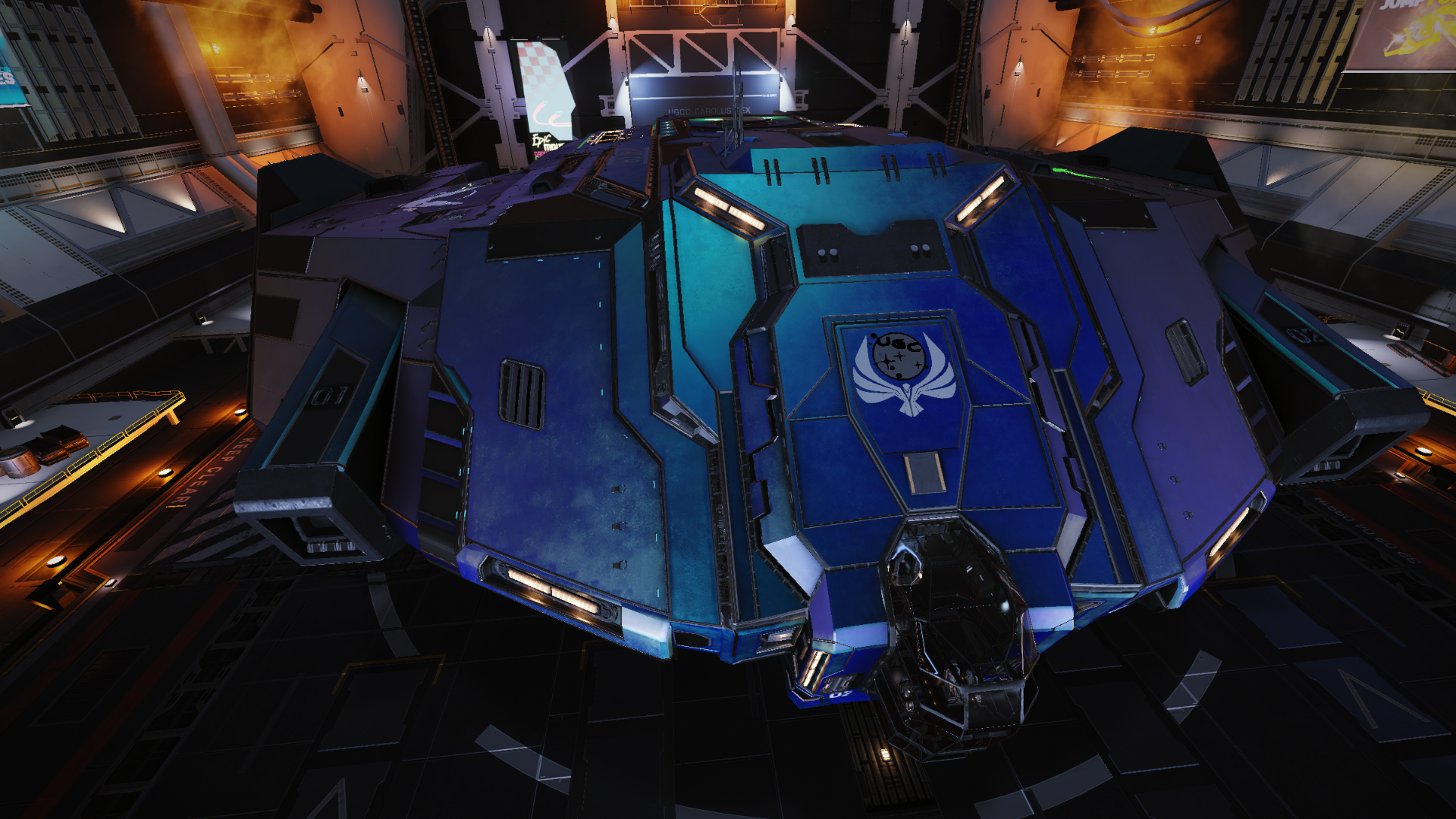 Azure Ship Paint