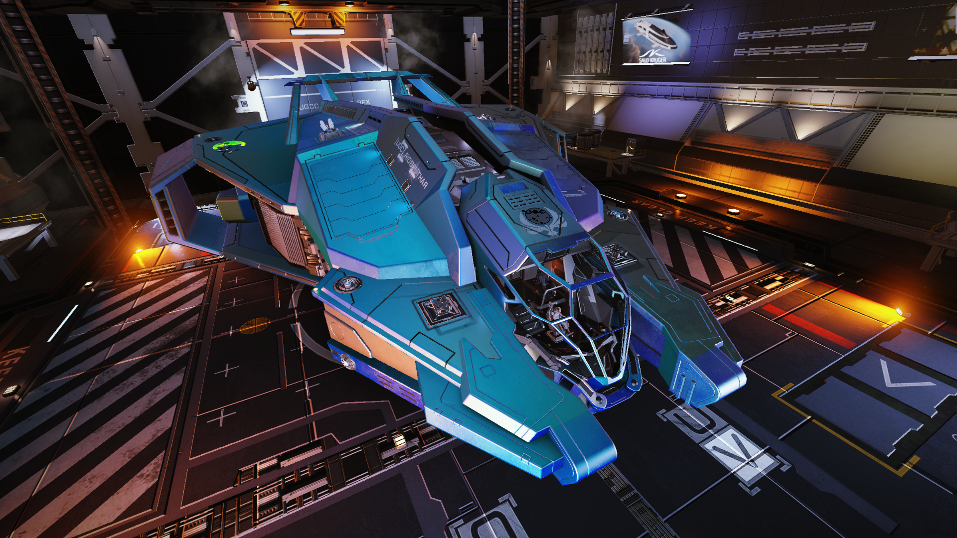 Azure Ship Paint