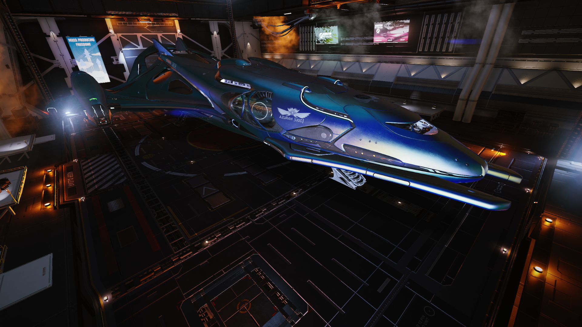 Azure Ship Paint