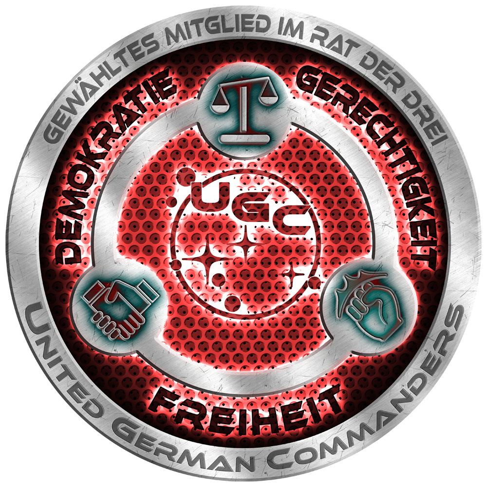 Badges der UGC - Ratsbadge