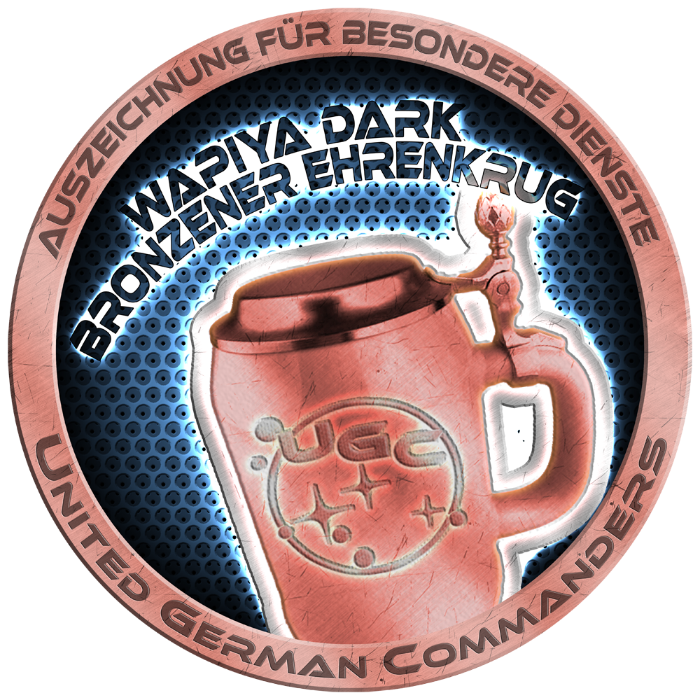 Badges der UGC Ehrenkrug Bronze
