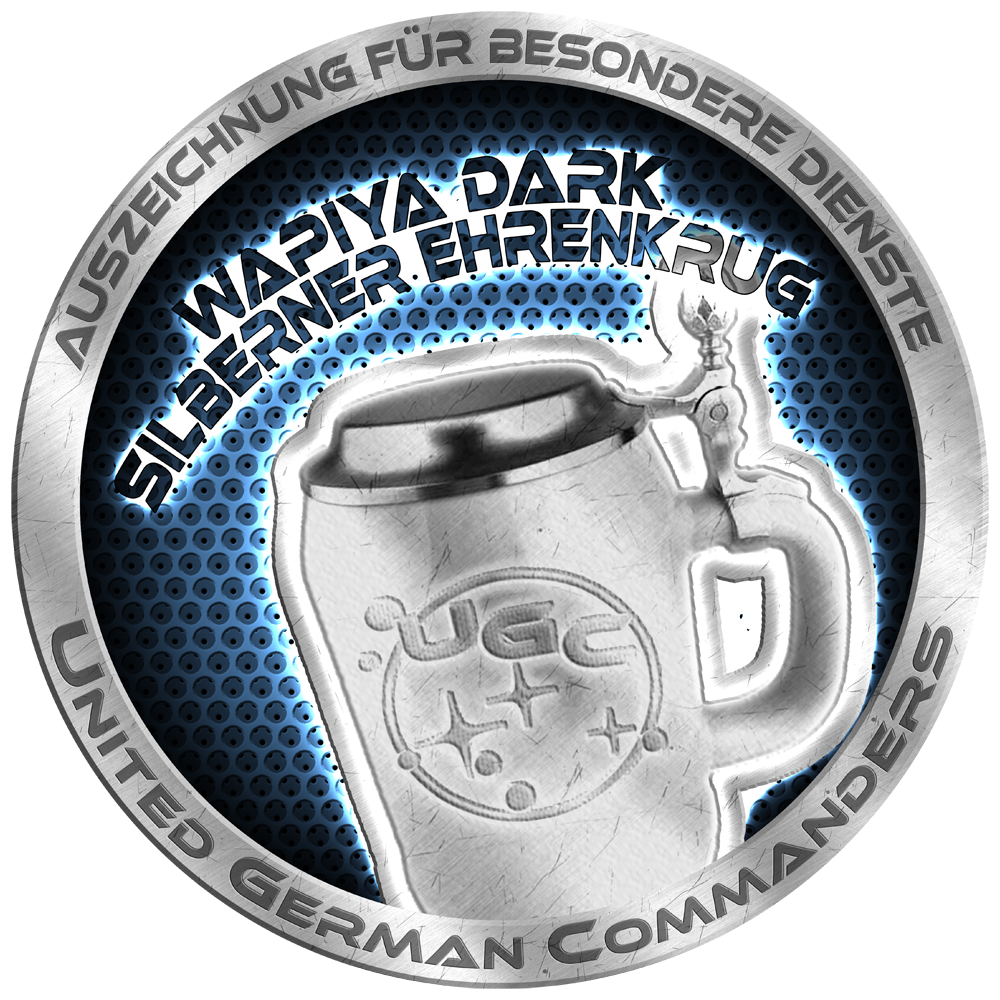 Badges der UGC - Ehrenkrug Silber
